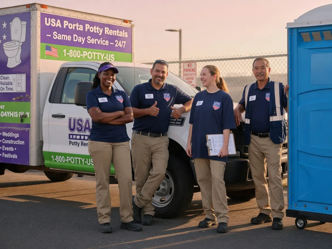 Porta Potty Rental company in Franklin, TX